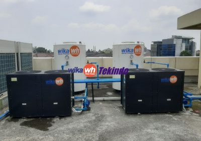 wika water heater project rumah sakit akpol