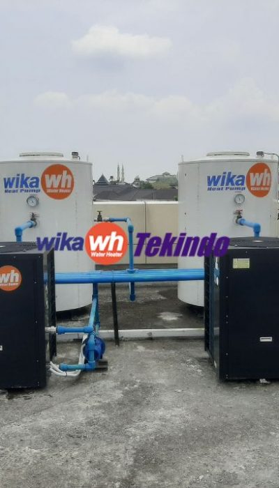 wika water heater project rumah sakit akpol
