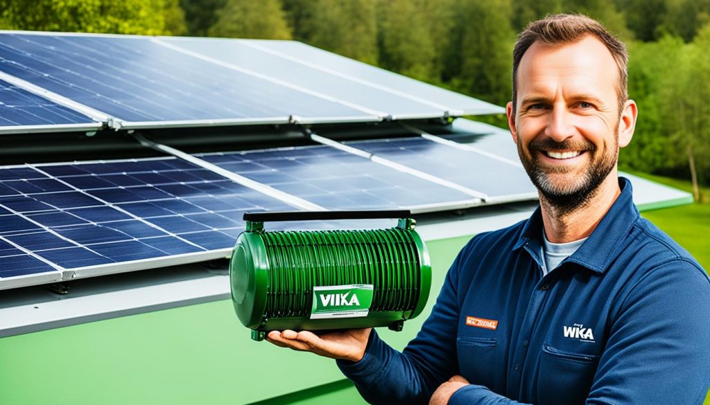 distributor wika solar heater