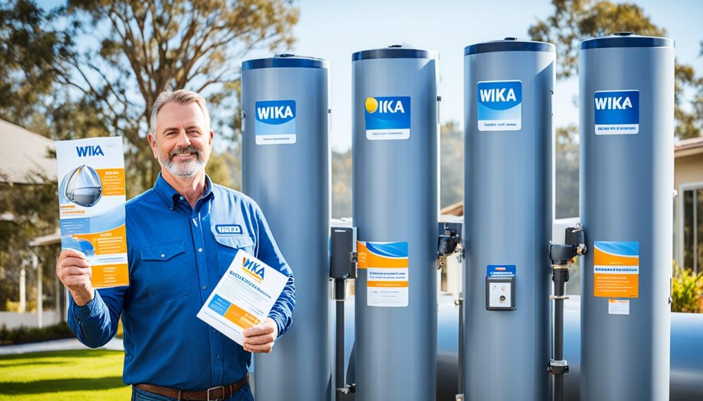distributor wika solar water heater