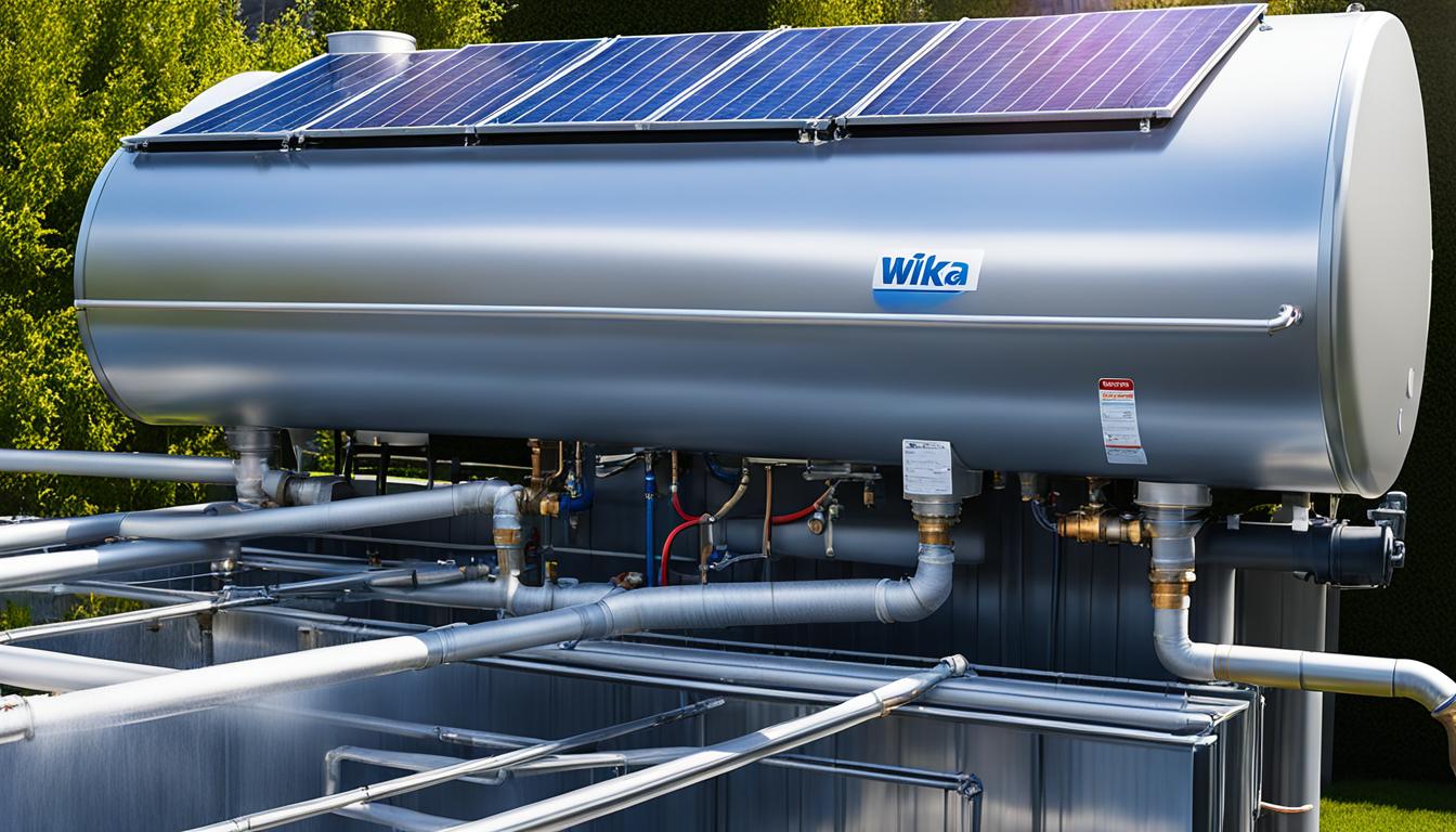 water heater solar wika
