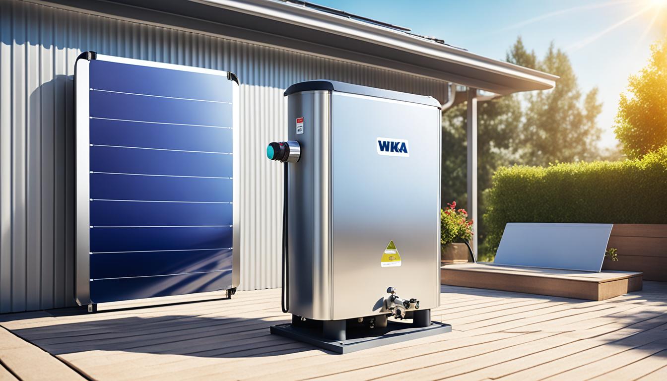 wika solar water heater 150 liter